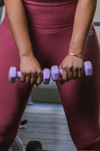 Par de Mancuernas de Vinil 2lb / 0.91kg